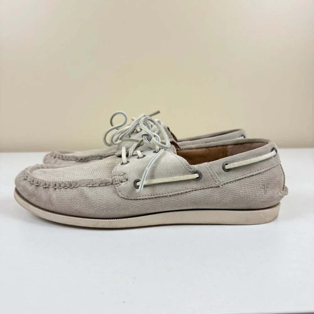 Frye Sully Boat Leather Shoes